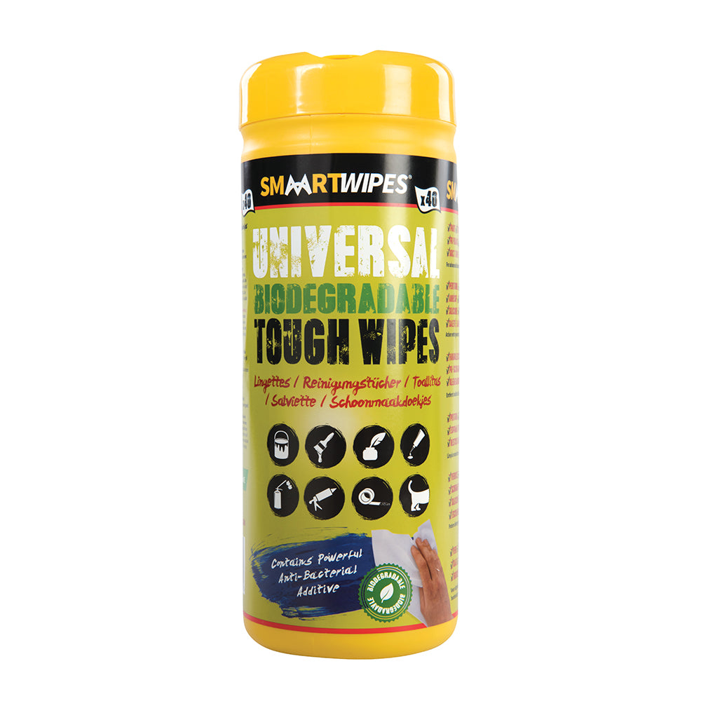 Smaart Universal Tough Wipes Biodegradable 40pk 40pk