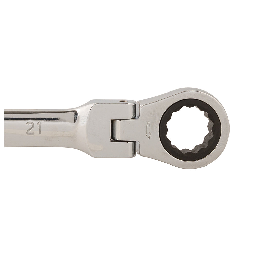 Silverline Flexible Head Ratchet Spanner 21mm