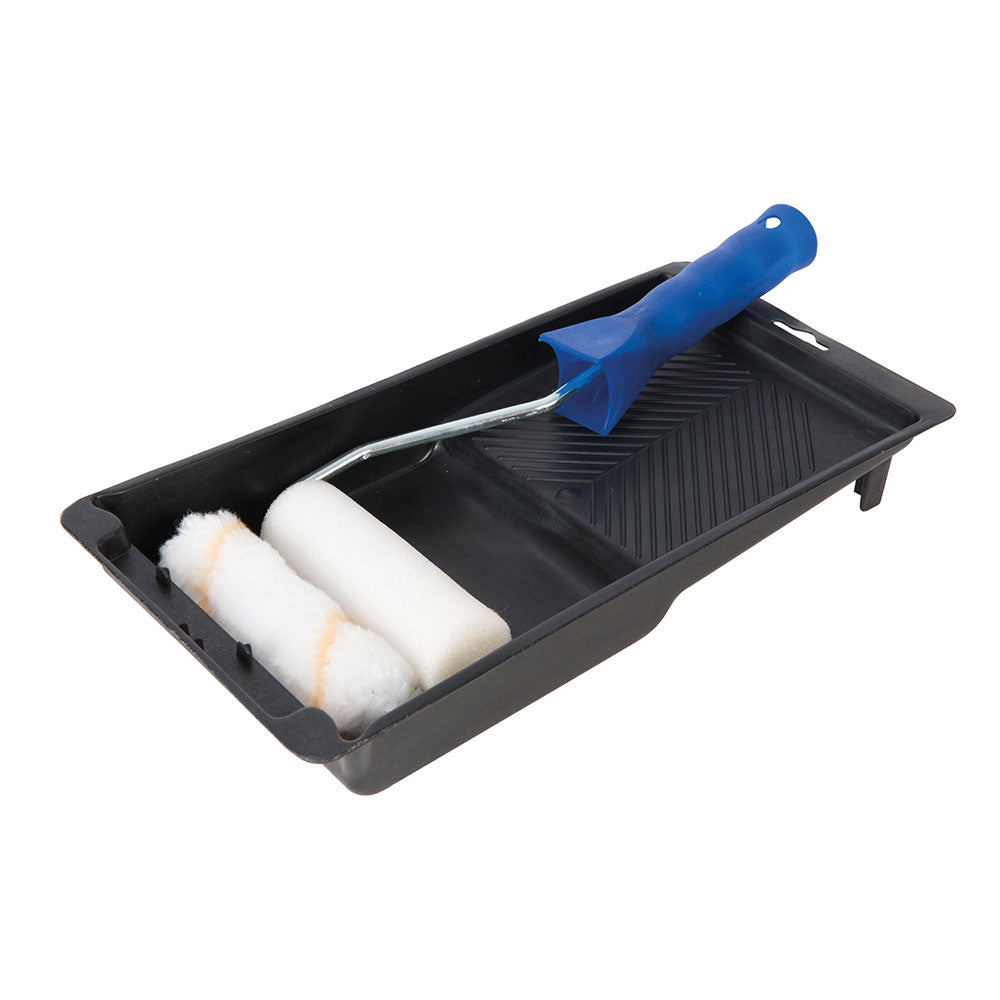 Silverline Mini Roller & Tray Set 100mm