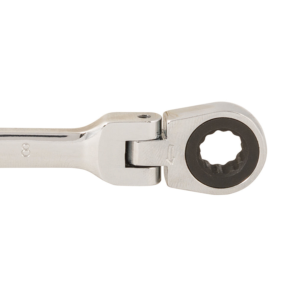 Silverline Flexible Head Ratchet Spanner 8mm