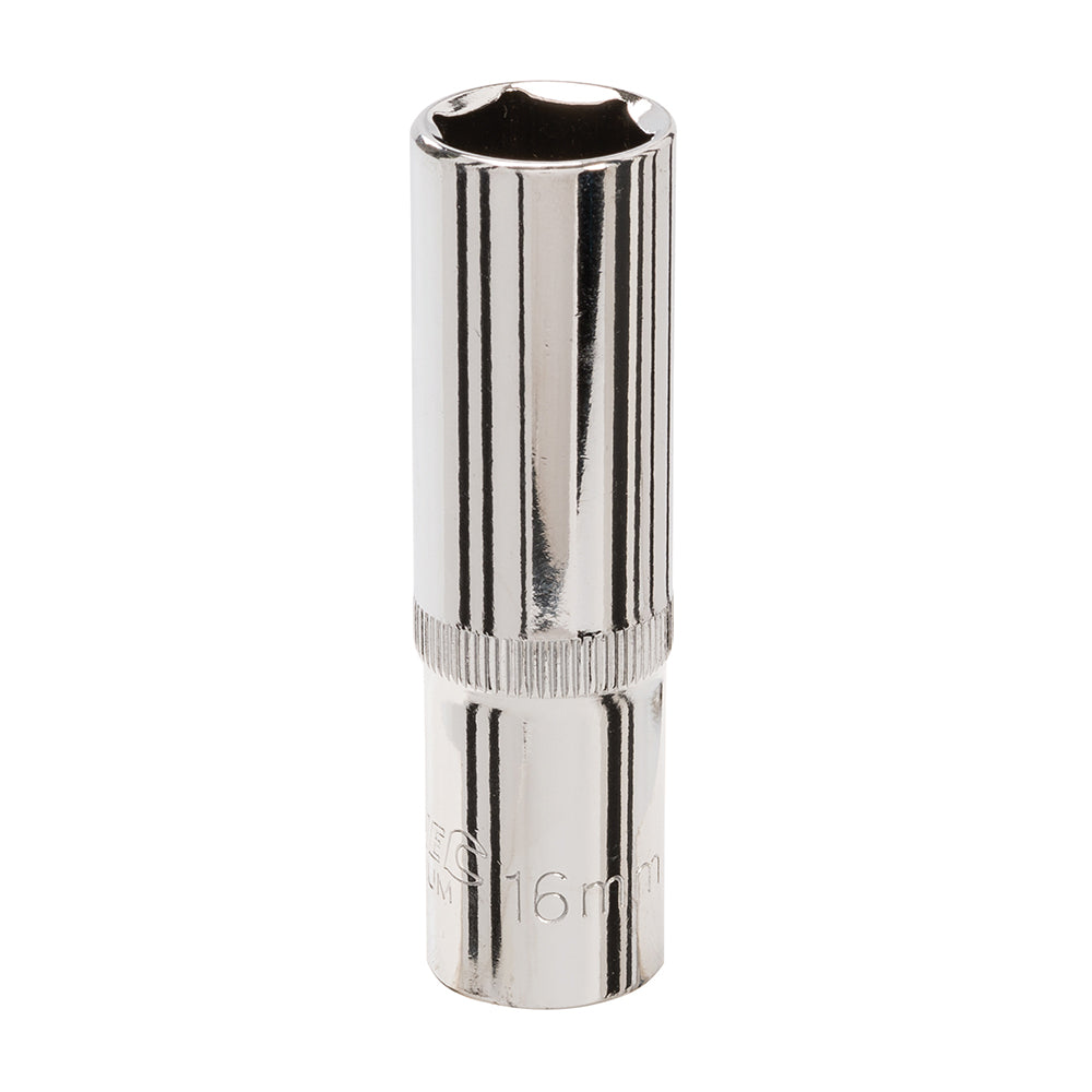 Silverline Deep Socket 1/2" Drive 6pt Metric 16mm