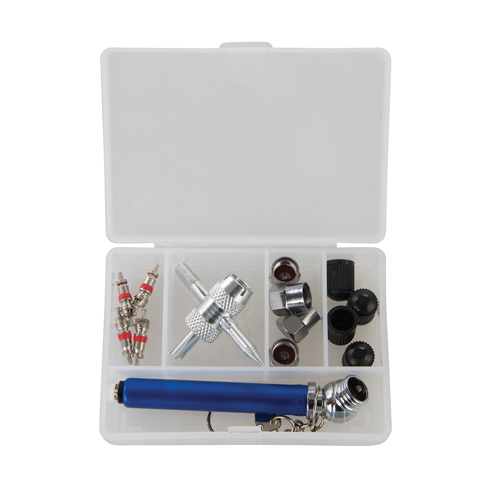 Silverline Tyre Valve Repair Kit 14pce 10 - 50psi