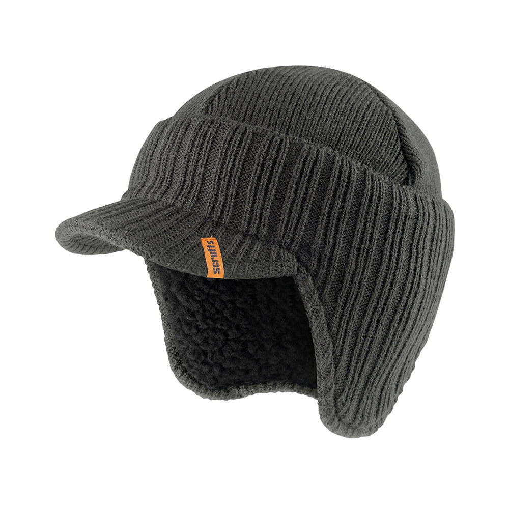 Scruffs Peaked Beanie Graphite One Size