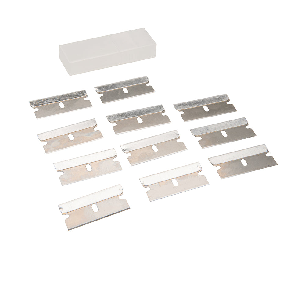Silverline Single-Edge Razor Blades 10pk 38 x 19 x 0.25mm