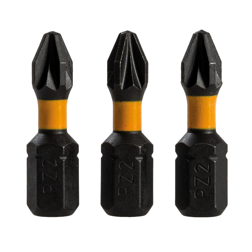 Triton Pozi Screwdriver Impact Bit 3pk PZ2 25mm