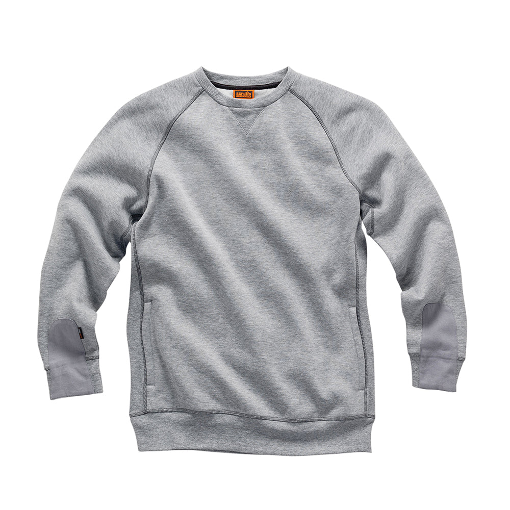 Scruffs Trade Sweatshirt Grey Marl S