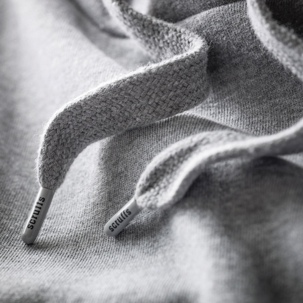 Scruffs Worker Hoodie Grey Marl L