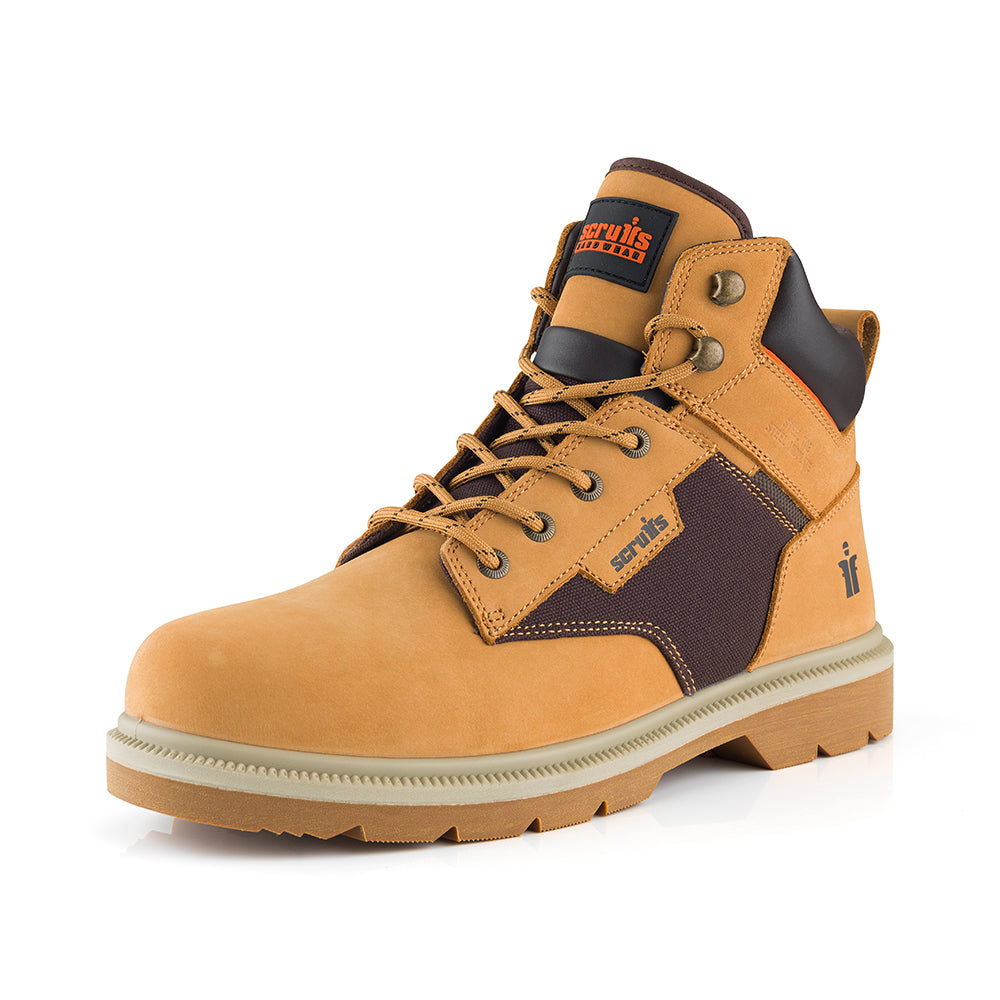 Scruffs Twister 6 Safety Boots Tan Size 12 / 47