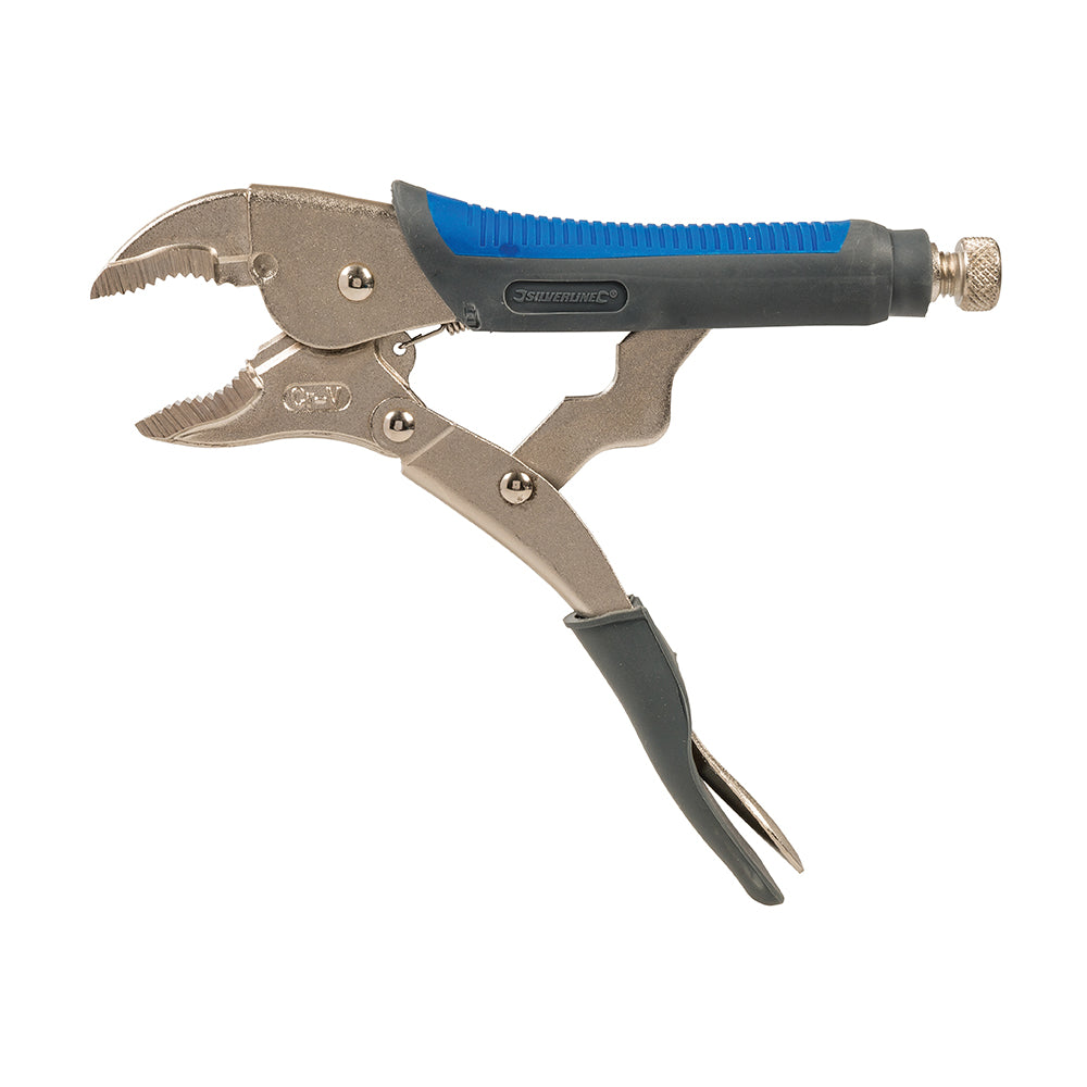 Silverline Self Locking Soft-Grip Pliers 250mm