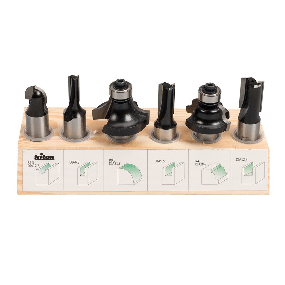 Triton 1/2" Router Kit 6pce 6pce