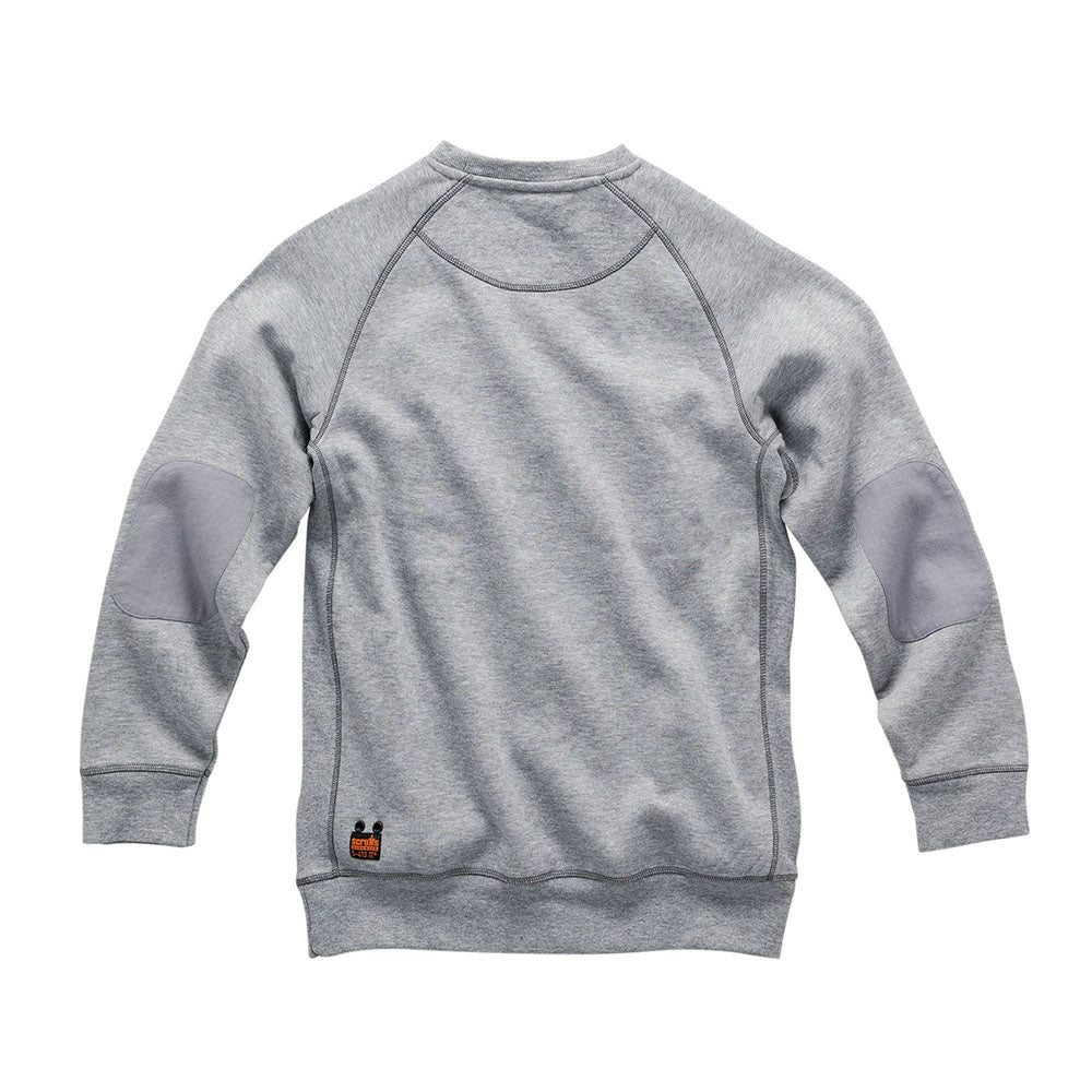 Scruffs Trade Sweatshirt Grey Marl S