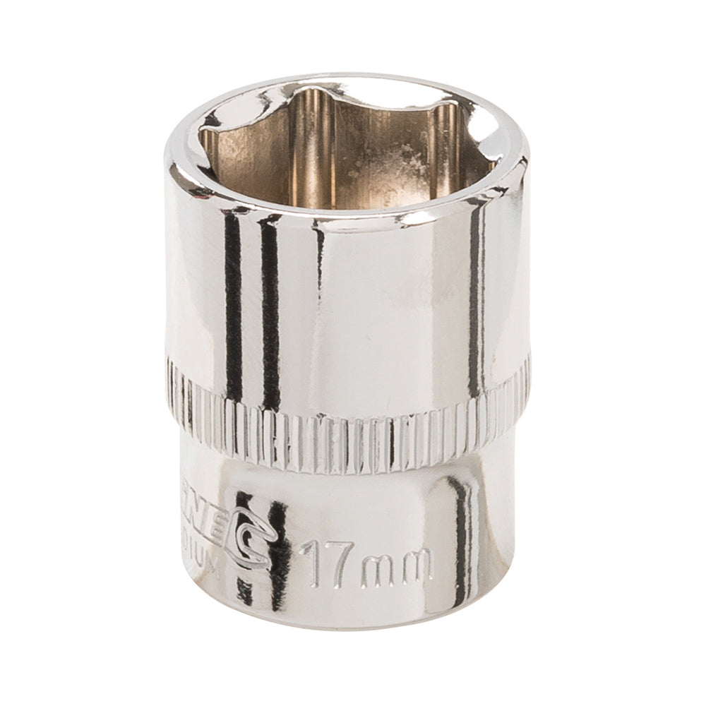 Silverline Socket 3/8" Drive 6pt Metric 17mm