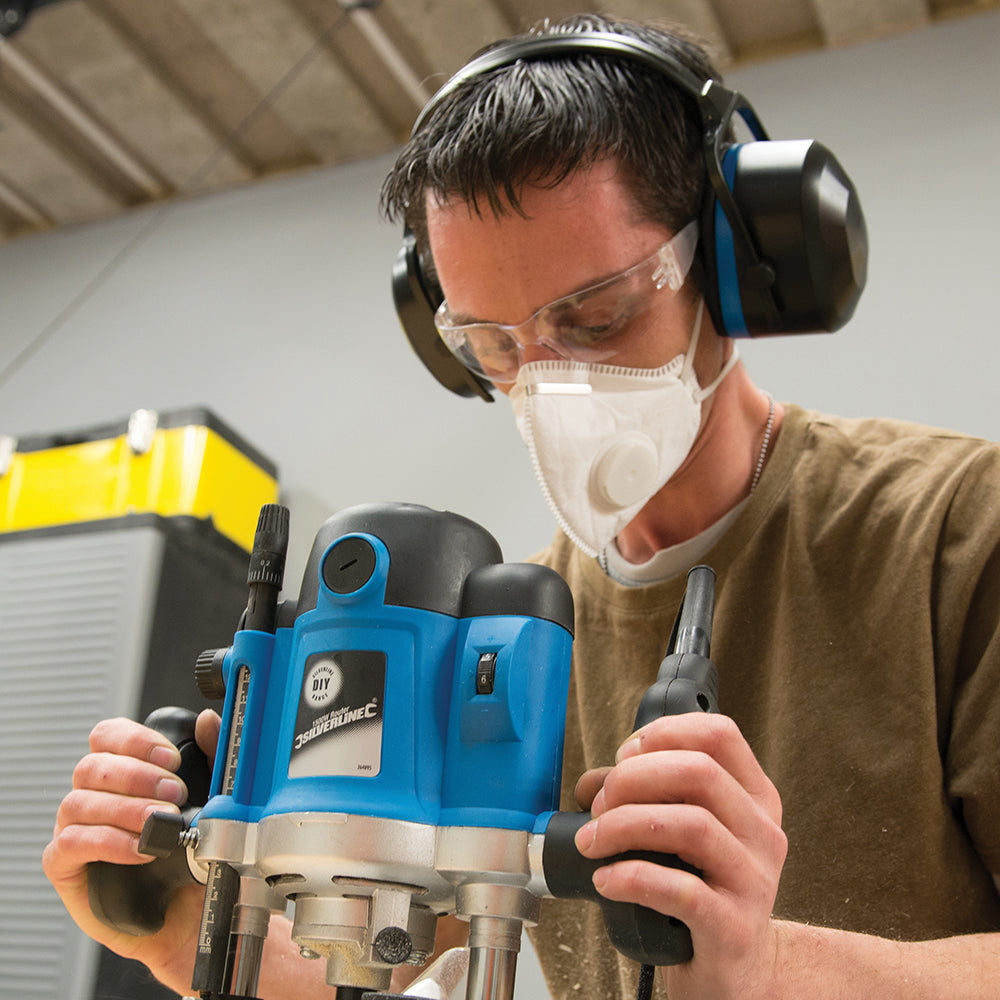 Silverline Wraparound Safety Glasses Clear