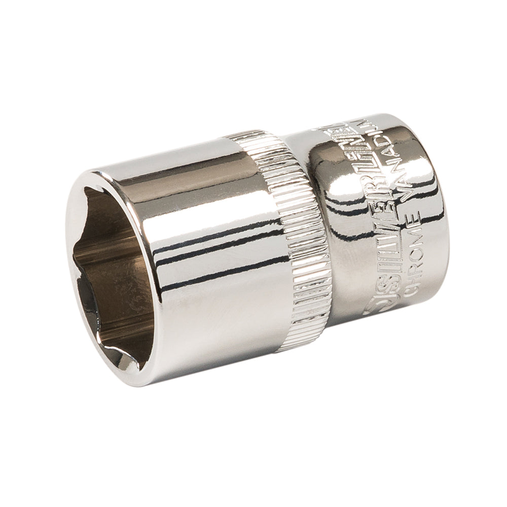 Silverline Socket Set 1/2" Drive 6pt Imperial 7pce 3/8" - 3/4"