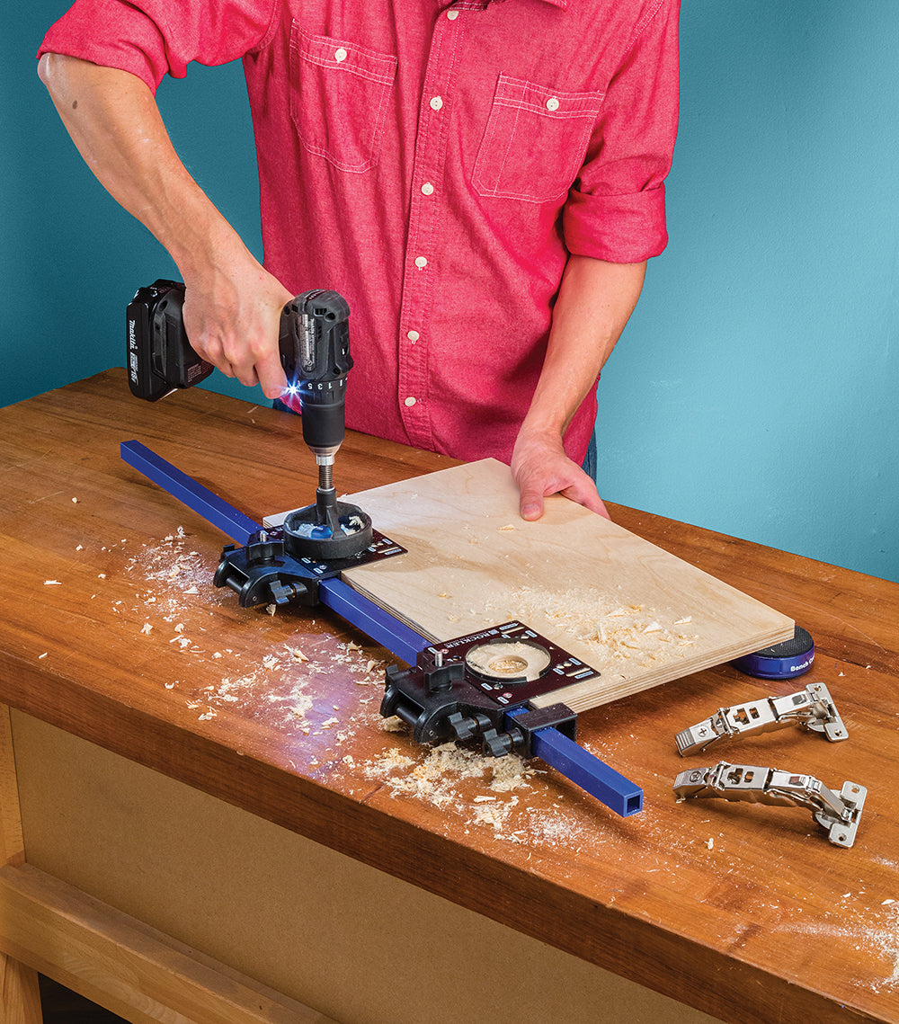 Rockler JIG IT® Deluxe Concealed Hinge Drilling System 3/4''