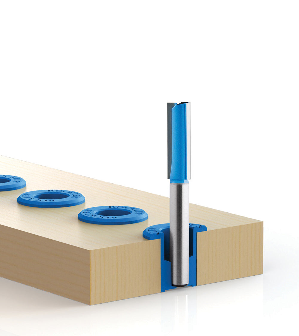Rockler Router Bit Storage Inserts 10pk 1/4 & 1/2 Shanks