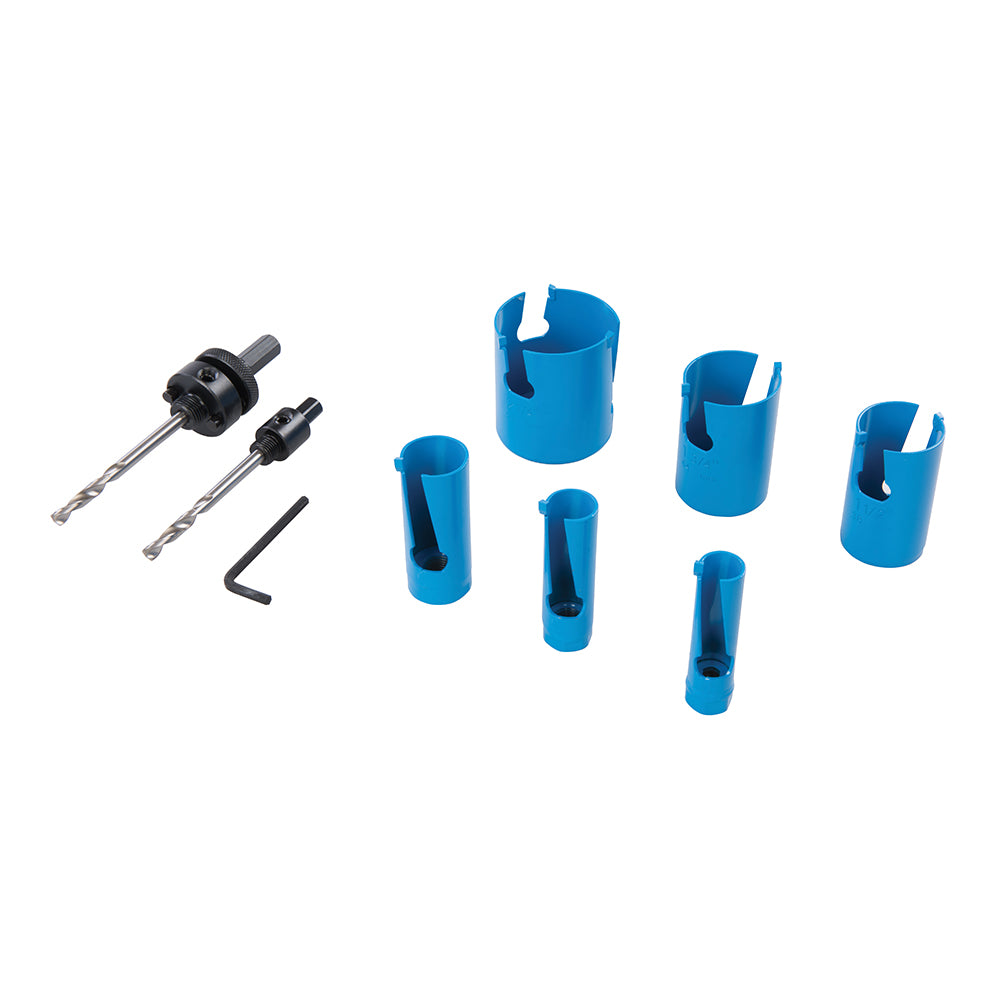 Silverline Multi Material TCT Holesaw Set 9pce 19 - 57mm