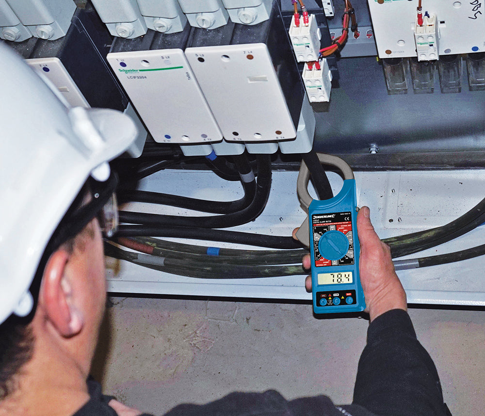 Silverline Digital Clamp Meter 1000A AC