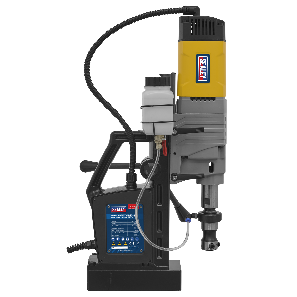 Sealey 60mm Heavy-Duty Magnetic Drilling Machine 110V MAG60110VHD
