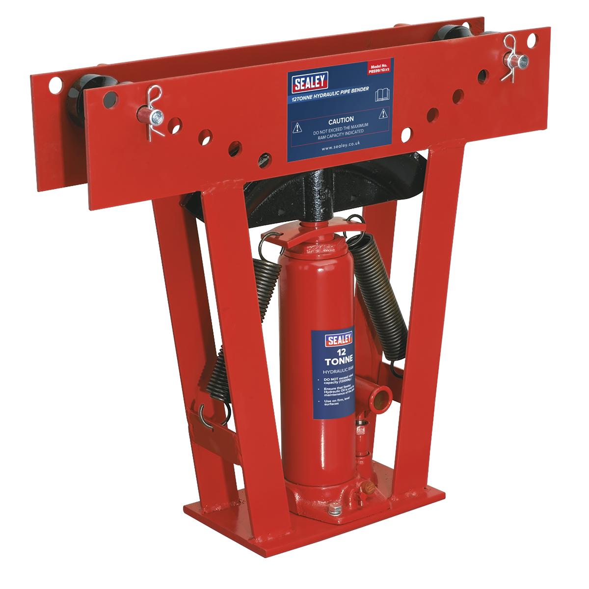 Sealey 12tonne Hydraulic Pipe Bender PBS99/10