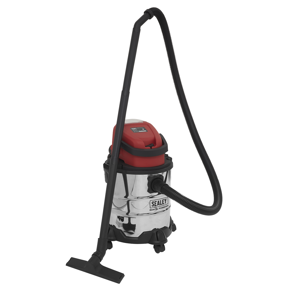 Sealey 20V SV20 Series 20L Rechargeable Wet & Dry Vacuum Cleaner - Body Only PC20SD20V