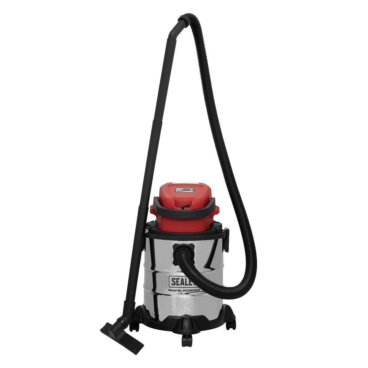 Sealey 20V SV20 Series 20L Rechargeable Wet & Dry Vacuum Cleaner - Body Only PC20SD20V