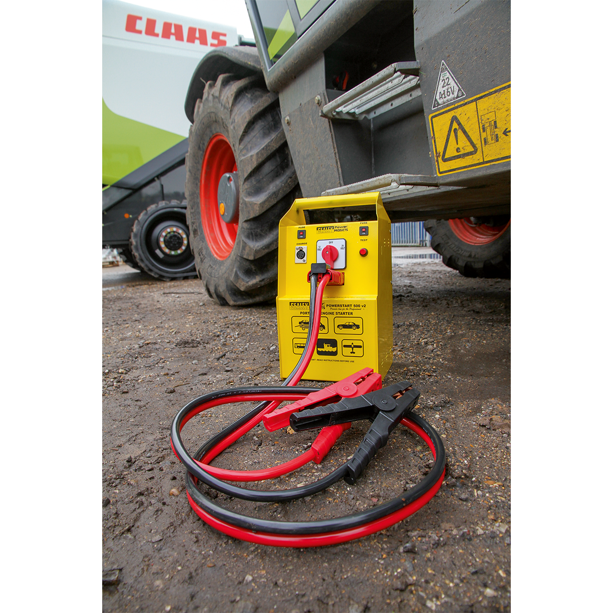 Sealey 12/24V PowerStart Emergency Jump Starter 500hp POWERSTART500