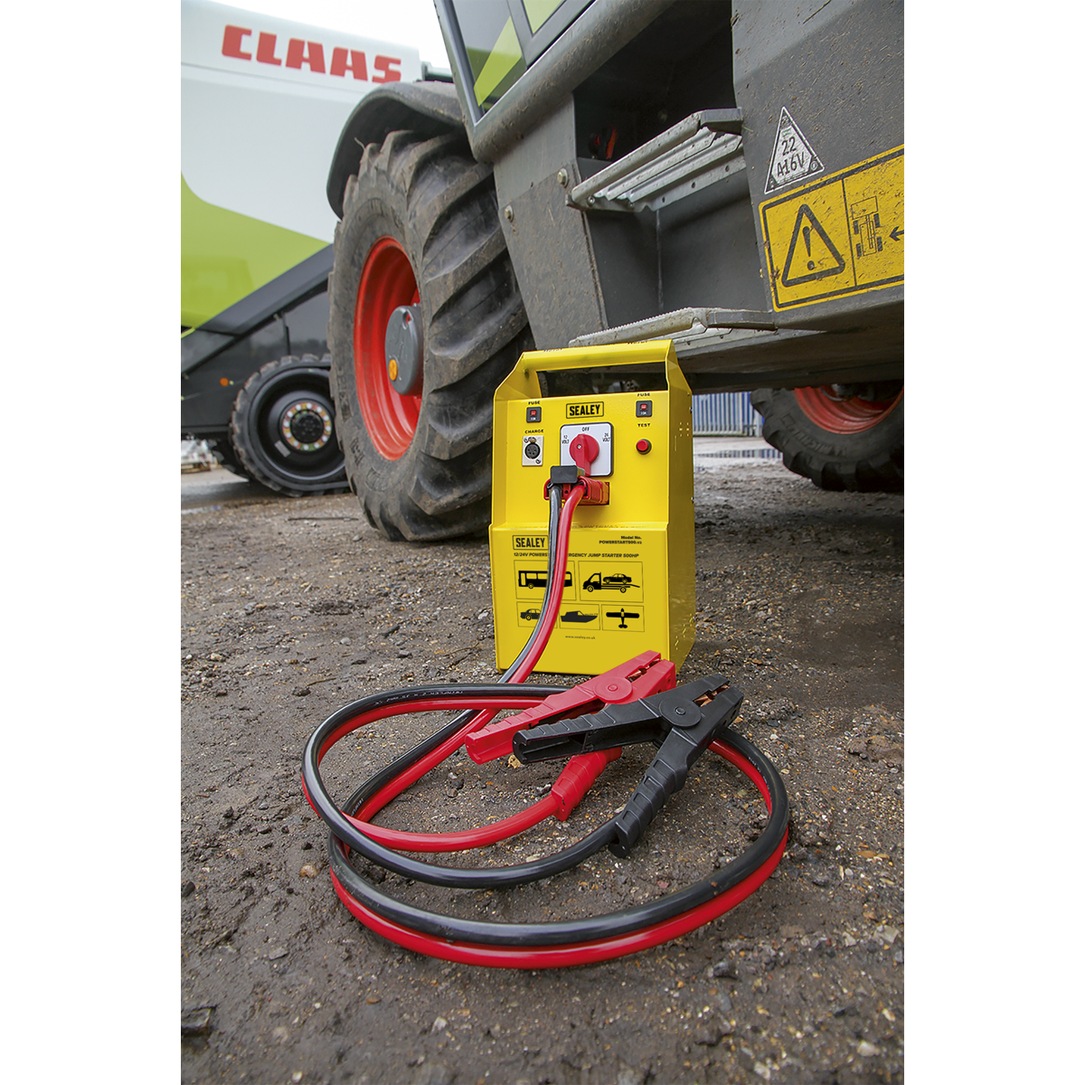 Sealey 12/24V PowerStart Emergency Jump Starter 500hp POWERSTART500