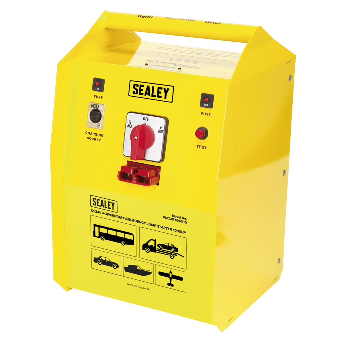 Sealey 12/24V PowerStart Emergency Jump Starter 1000hp PSTART1000HD