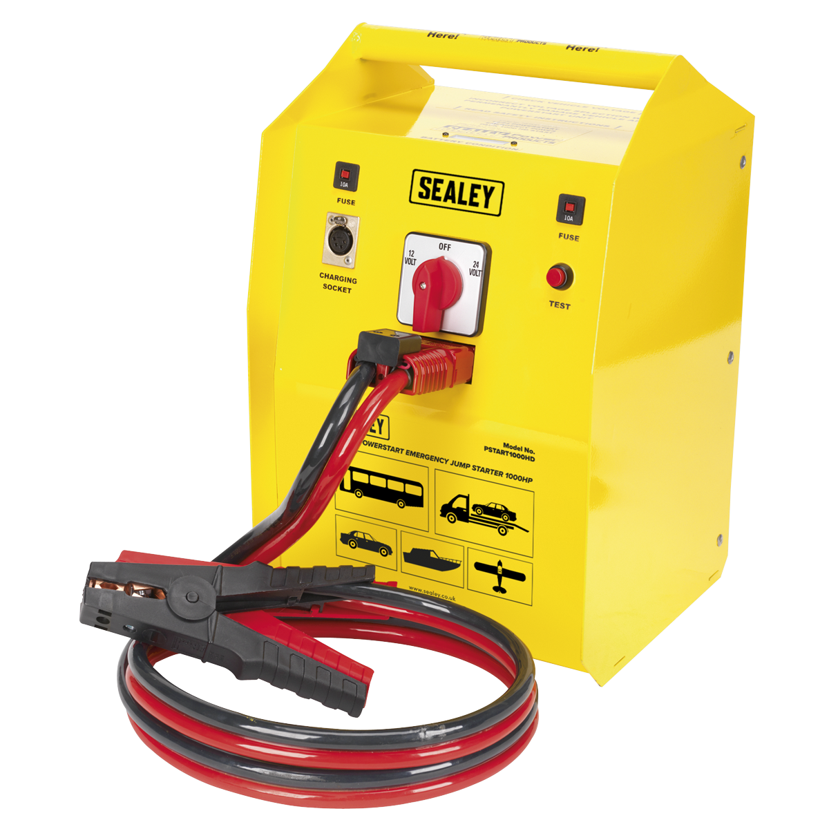 Sealey 12/24V PowerStart Emergency Jump Starter 1000hp PSTART1000HD