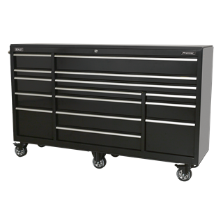 Sealey 15 Drawer 1845mm Heavy-Duty Rollcab PTB183015