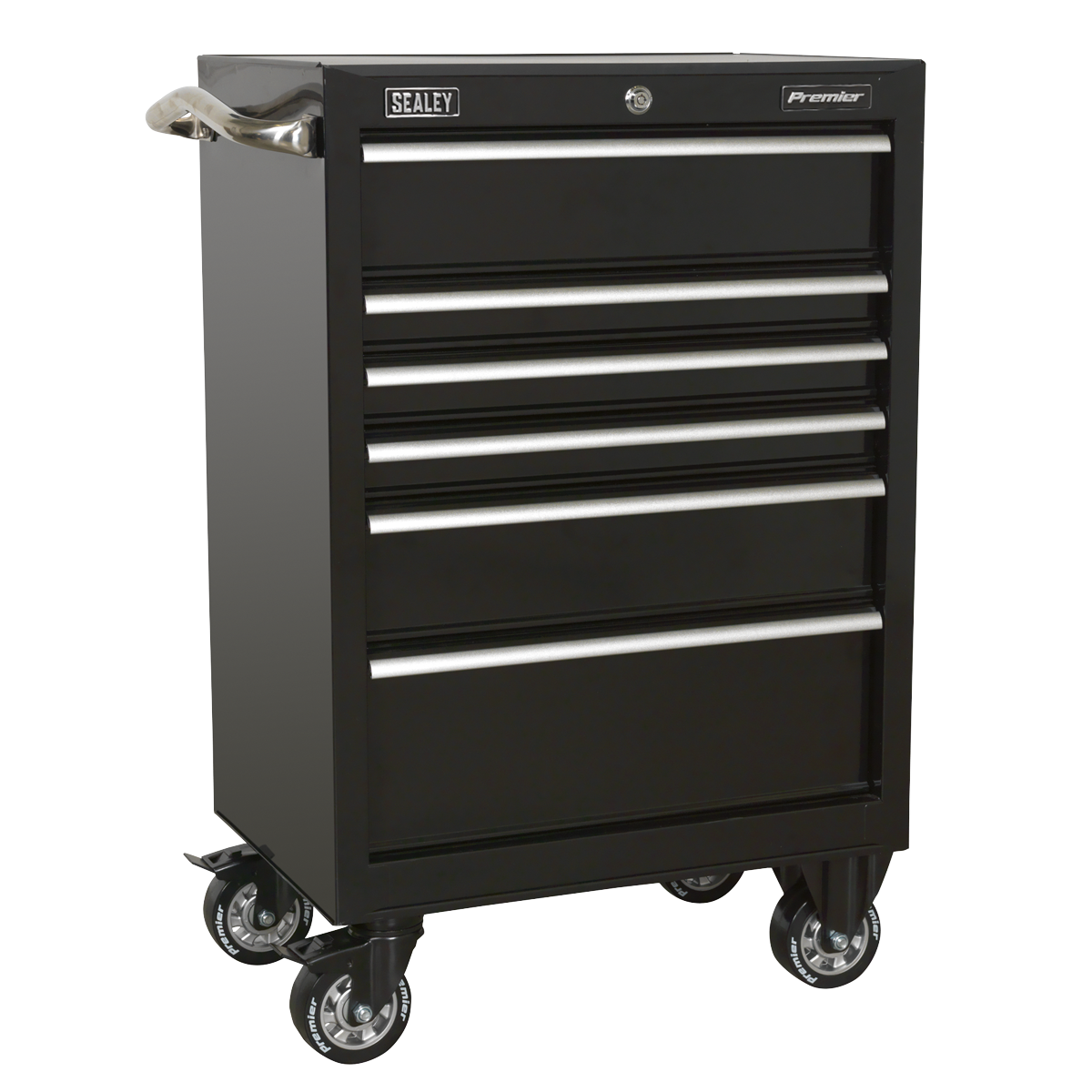 Sealey 6 Drawer 675mm Heavy-Duty Rollcab PTB67506