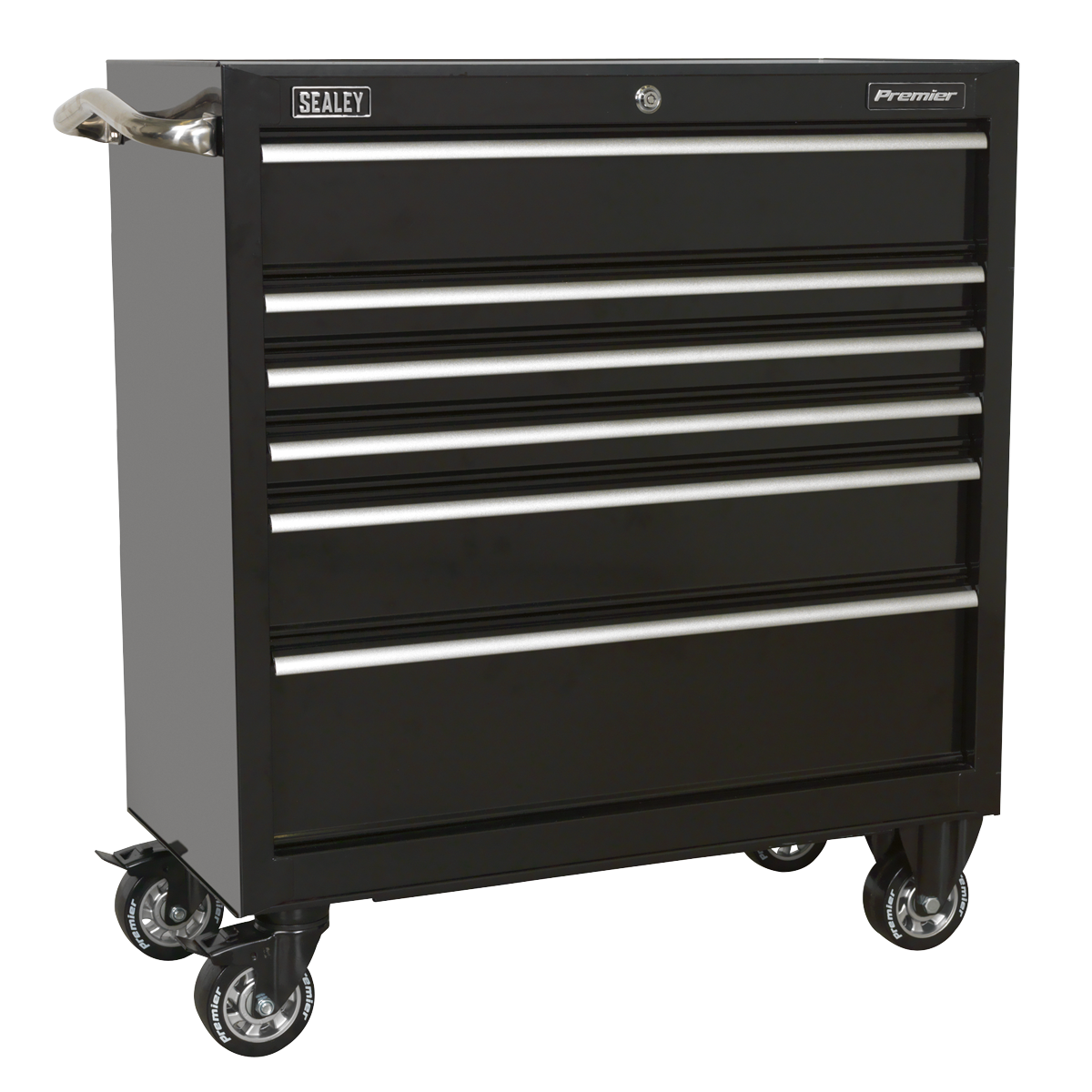 Sealey 6 Drawer 930mm Heavy-Duty Rollcab PTB93006