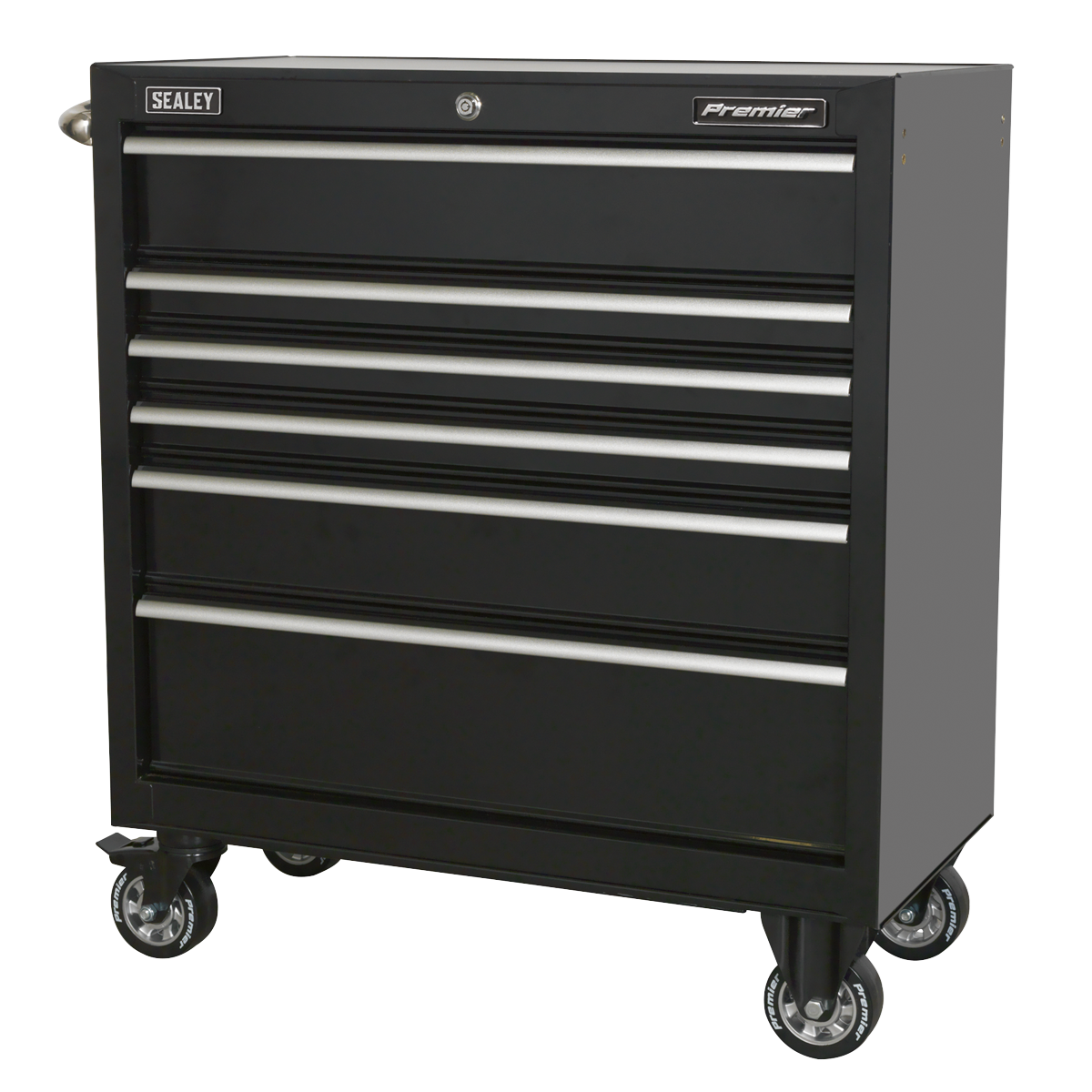Sealey 6 Drawer 930mm Heavy-Duty Rollcab PTB93006