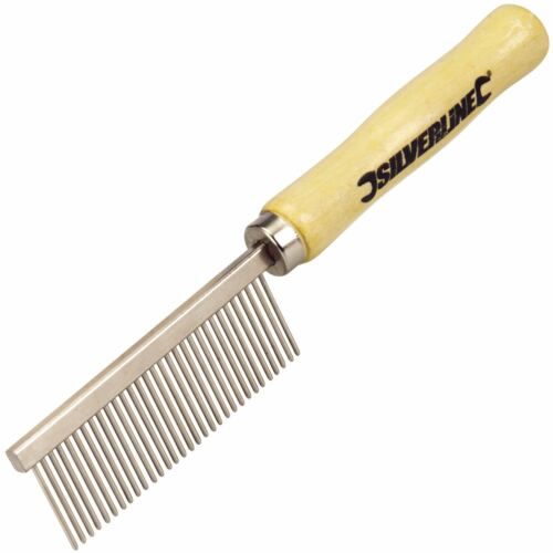 Silverline 2X Paint Brush Cleaning Comb 175mm Painting Decorating Tools Bristles