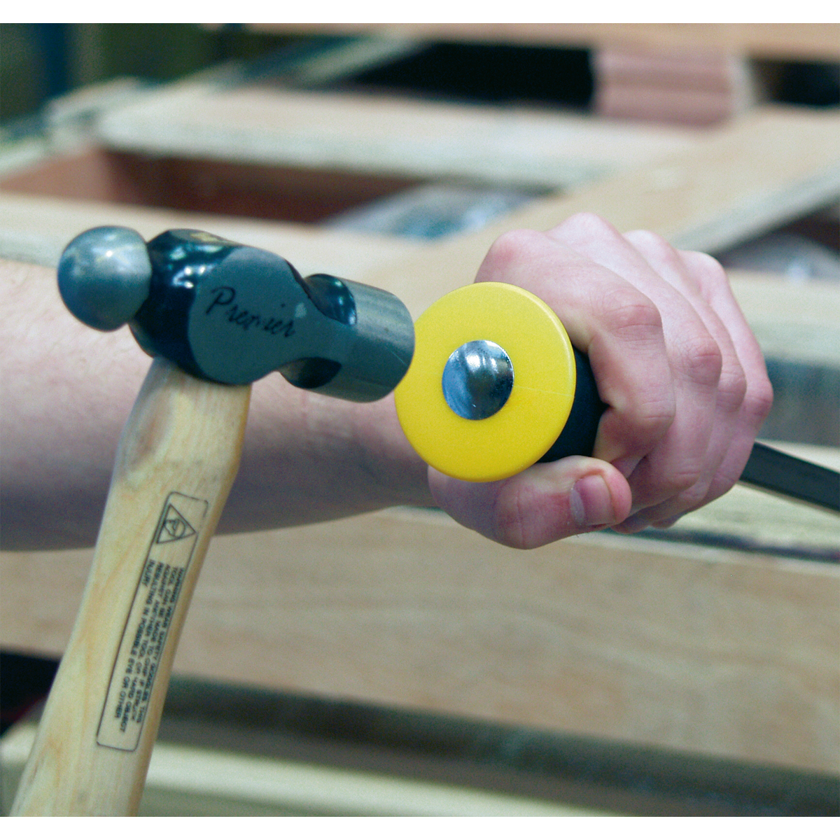 Sealey 3pc Pry Bar Set with Hammer Cap S0558