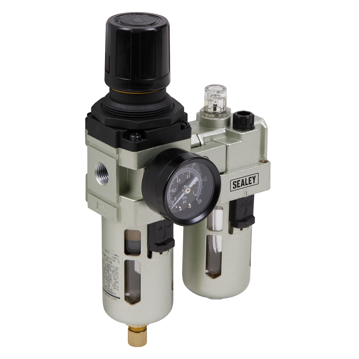 Sealey Air Filter/Regulator/Lubricator Max Airflow 60cfm SA106