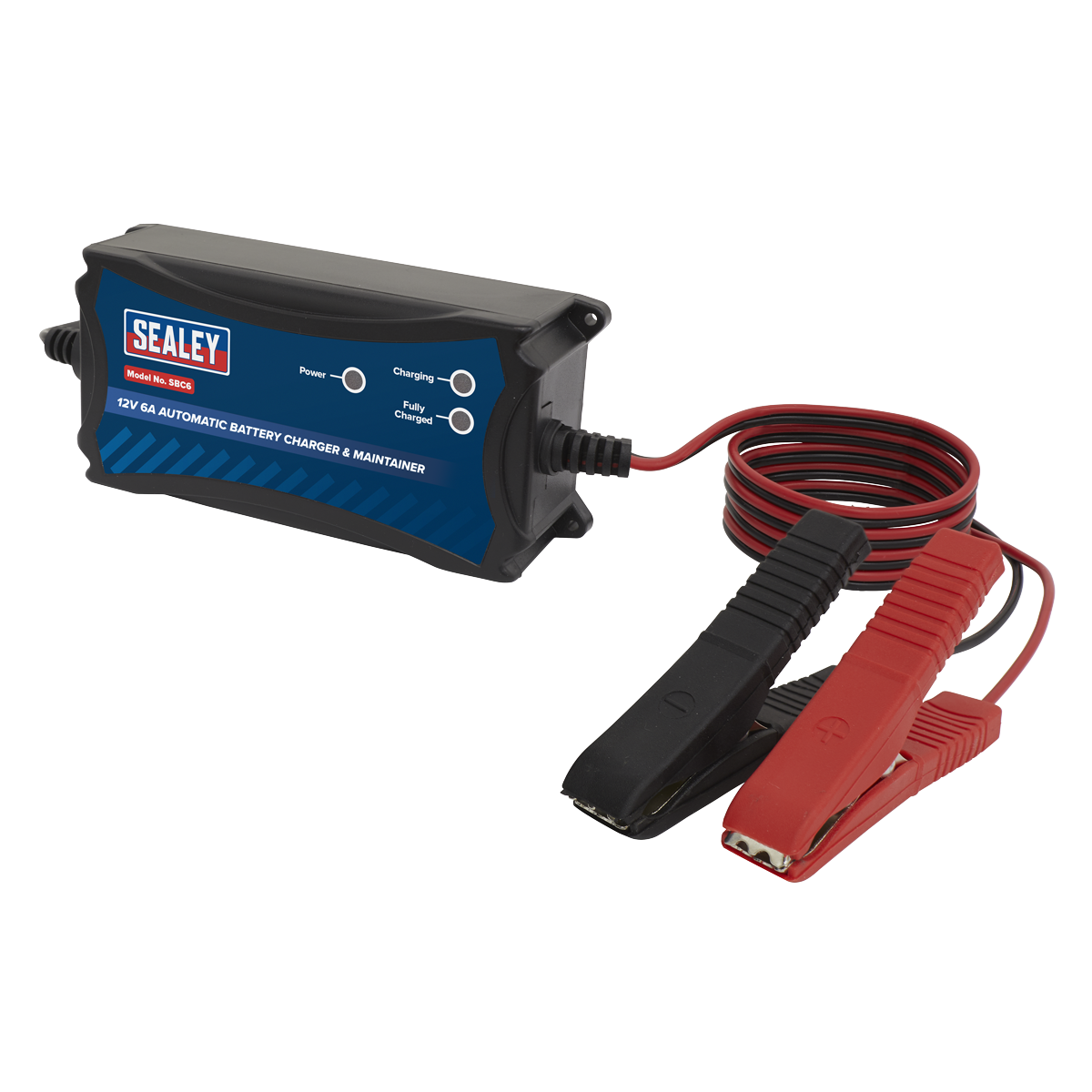Sealey 12V 6A Automatic Battery Charger & Maintainer SBC6