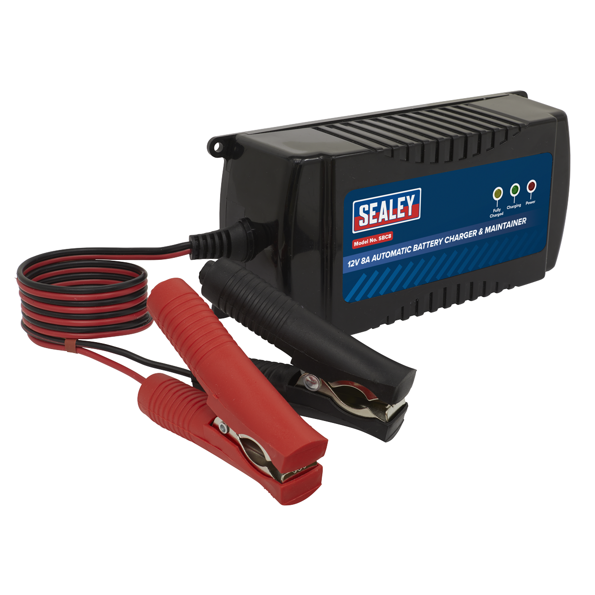 Sealey 12V 8A Automatic Battery Charger & Maintainer SBC8