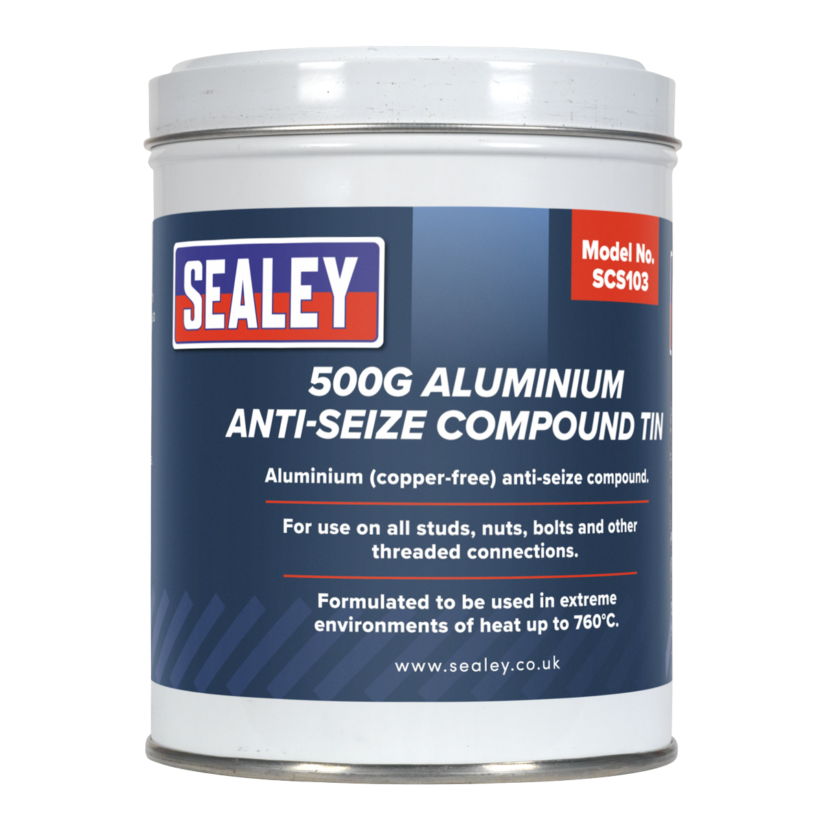 Sealey 500g Aluminium Anti-Seize Compound Tin SCS103