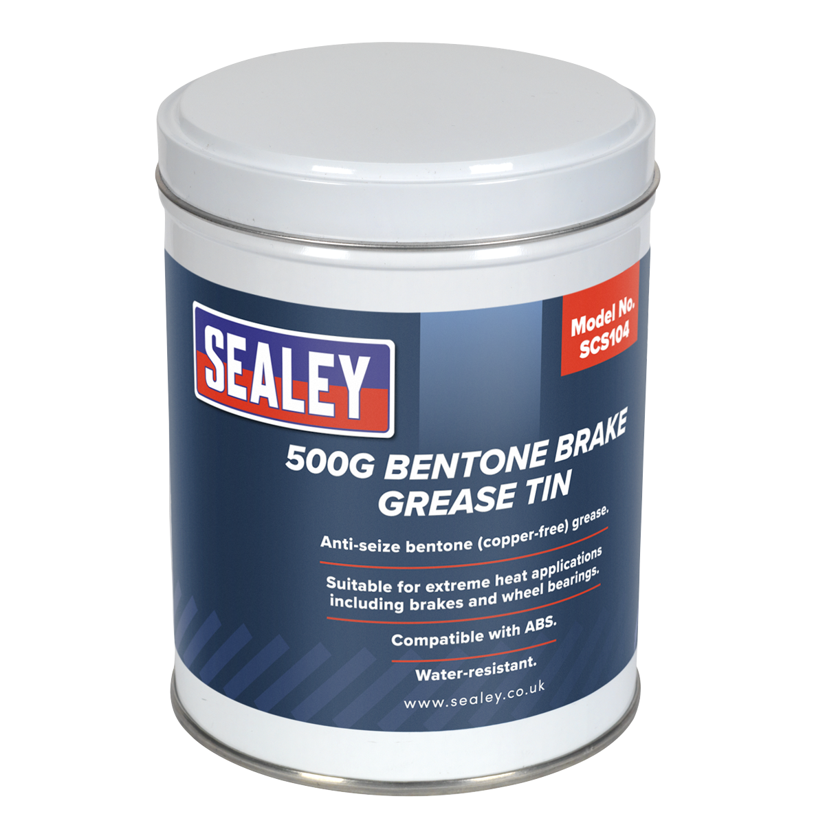 Sealey 500g Bentone Brake Grease Tin SCS104