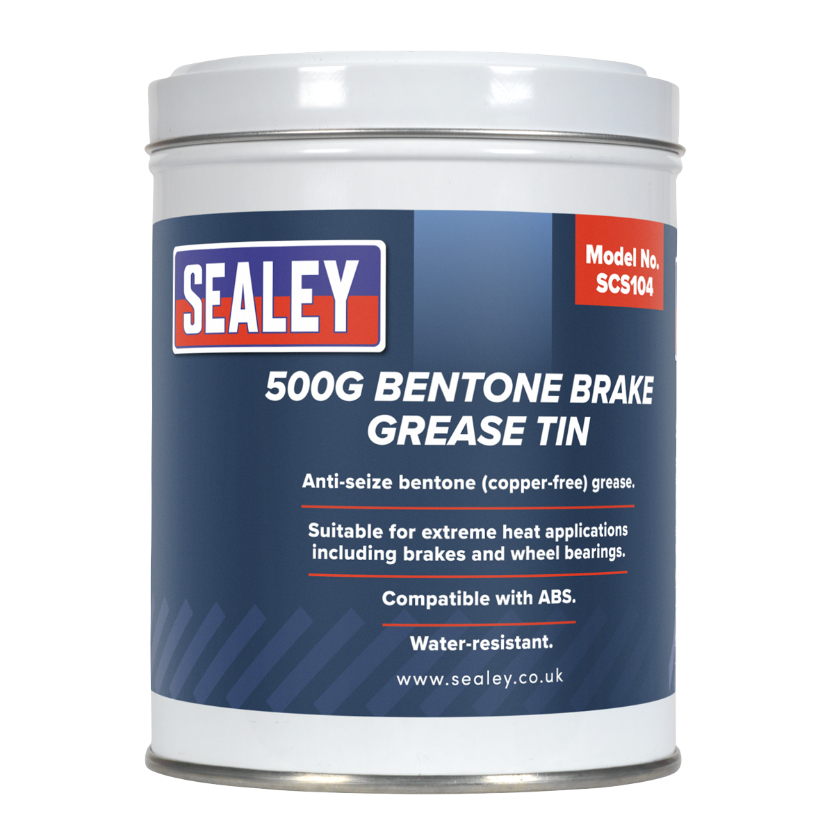 Sealey 500g Bentone Brake Grease Tin SCS104