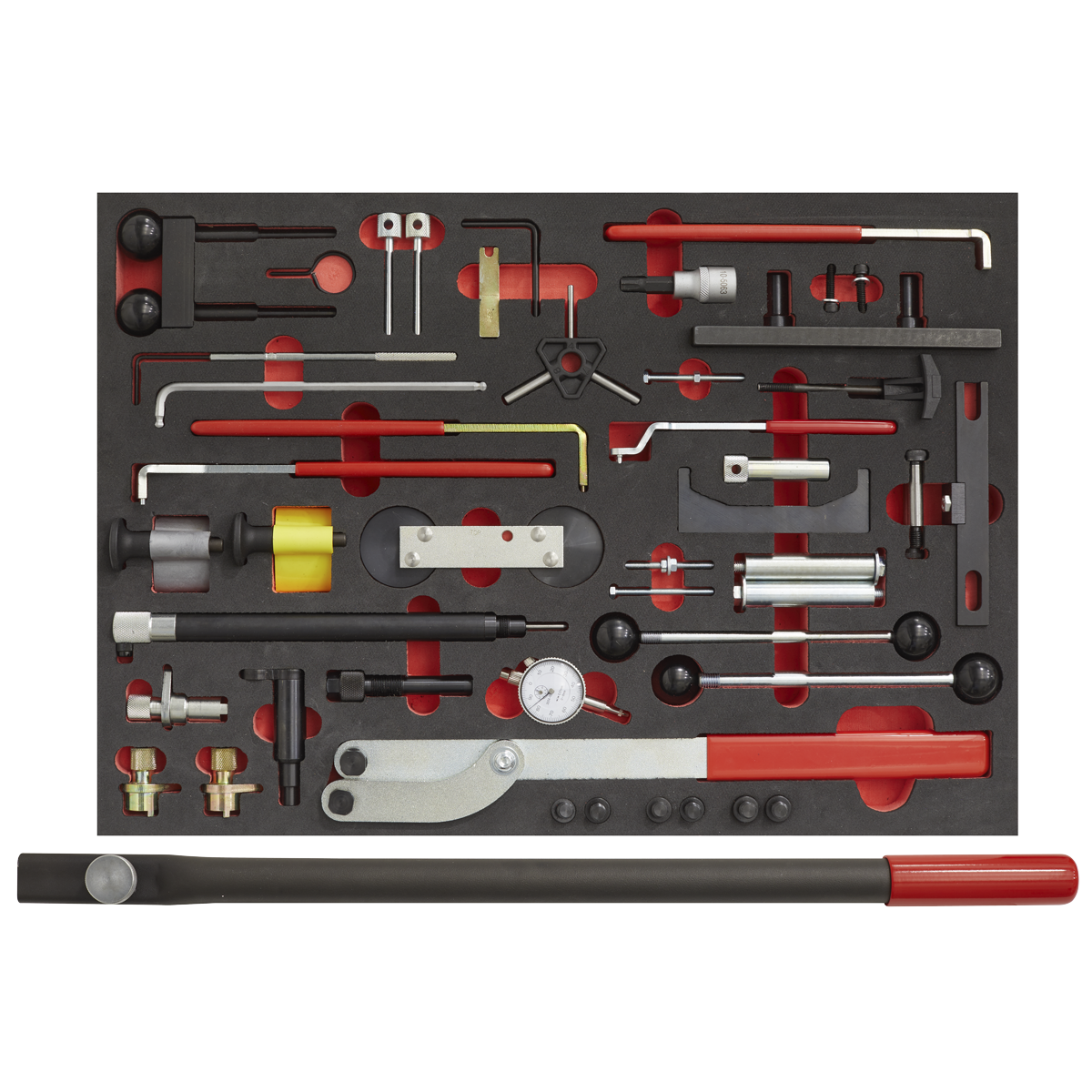 Sealey 59pc Diesel & Petrol Master Timing Tool Kit VAG - Belt/Chain Drive VS5100MK