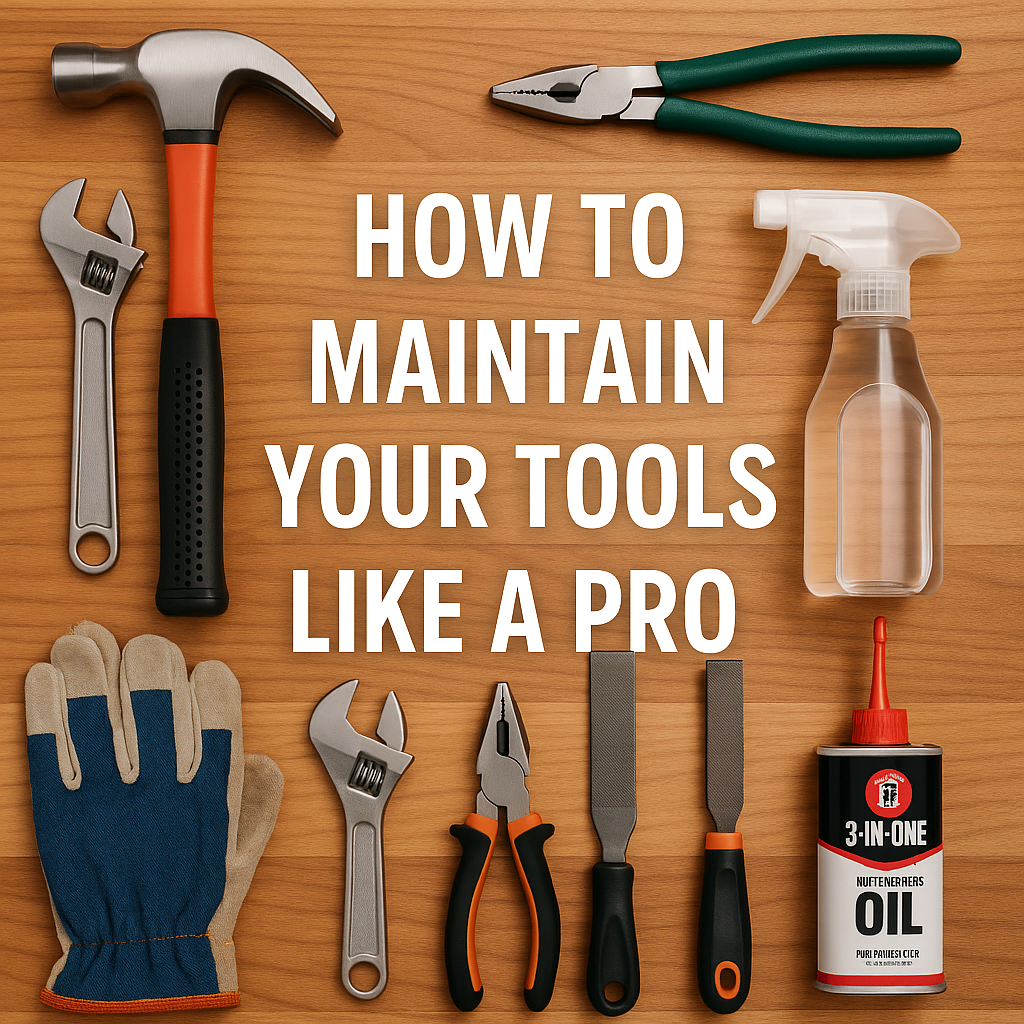 How to Maintain Your Tools Like a Pro!