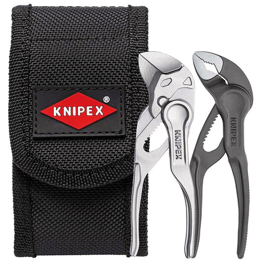 KNIPEX 00 20 72 V04 XS Mini Pliers Set in Belt Pouch, 2 Part DRA-04237