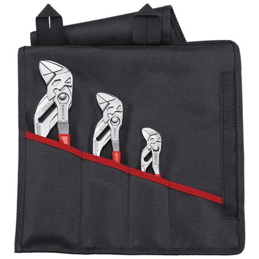 KNIPEX 00 19 55 S6 Set of Pliers Wrenches, 3 Piece, 330mm DRA-04240