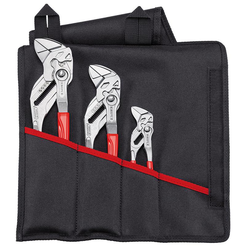 KNIPEX 00 19 55 S7 Set of Pliers Wrenches, 3 Piece DRA-04245