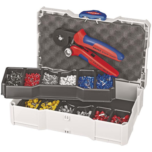 KNIPEX 97 90 09 Crimp Assortment for Wire Ferrules, 9 Parts, 265mm DRA-06927
