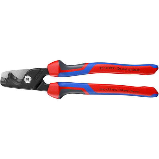 KNIPEX 95 12 225 StepCut XL Cable shears with Step Cut, 200mm DRA-07107