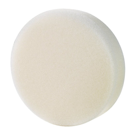 Draper Medium-Light Polishing Pad, 125mm, White DRA-07579